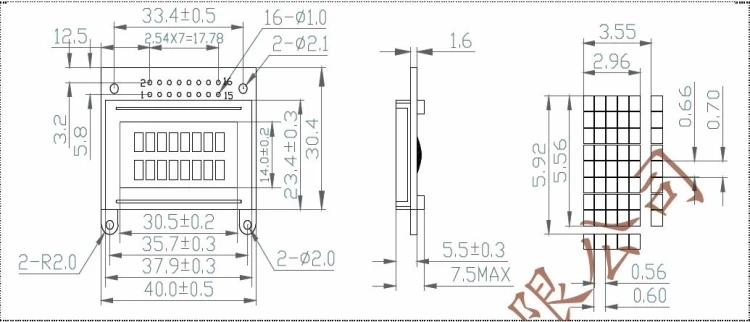 5 шт./лот 8*2 0802 персональный модуль lcd дисплей LCM модуль с желто-зеленый светодиод Подсветка