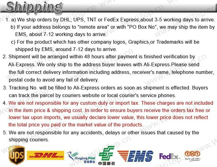 shipping