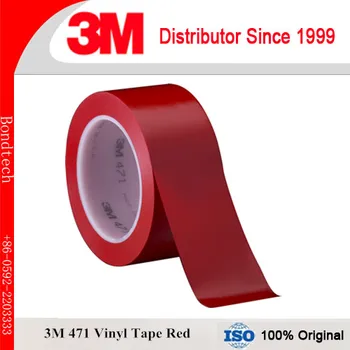 

3M 471 Vinyl Tape, Red, 25.4mmX33M, 4rolls/ pack