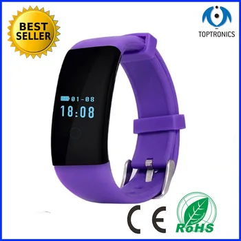 

0.66 inch OLED touch screen waterproof fitness tracker wristbands with NFC smart bracelet wrist band with heart rate monitor