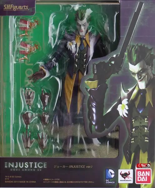 Оригинальная фигурка BANDAI Tamashii нация S. H. Figuarts(СВЧ)-Джокер из "Injustice: Gods Among Us"