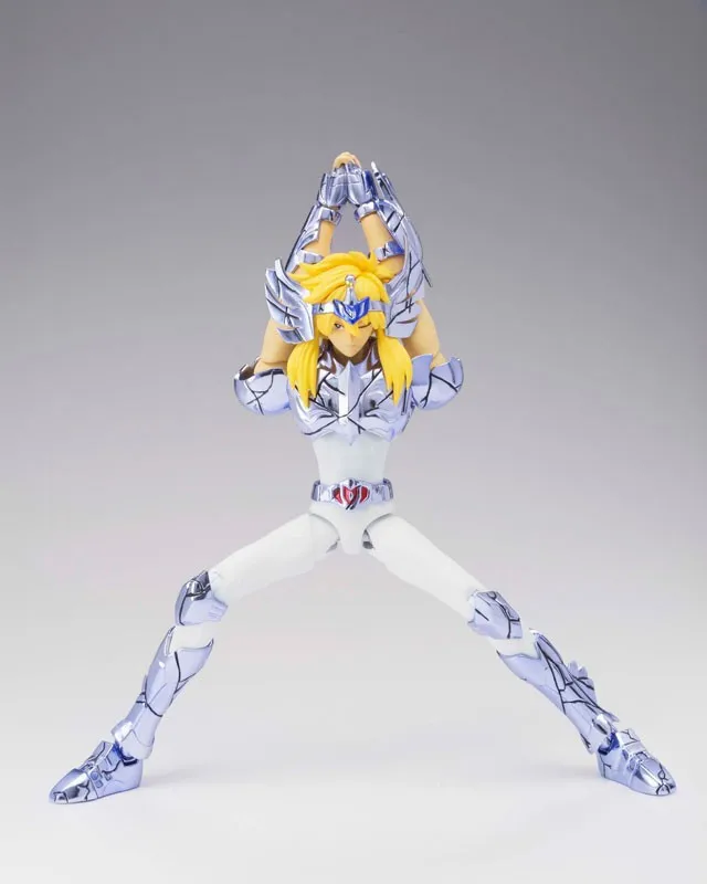 Бесплатная доставка "Saint Seiya" оригинальные Bandai Tamashii Наций Санкт Ткань Миф EX фигурку-Лебедь Hyoga (новый Бронзовый ткань)