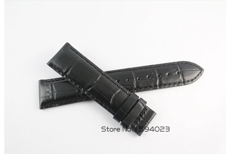 20 мм (Buckle18mm) T097407A T097410A мужской деньги черного или коричневого цвета из натуральной кожаные браслеты для часов на