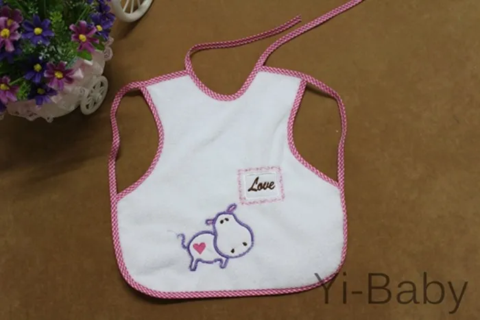12 шт./компл. yb0028 младенческой слюны полотенца Baby Bib водонепроницаемый нагрудник Burp Полотна Бесплатная доставка