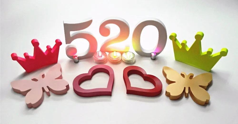 

50cm Artificial Wood carving Craft wooden Wood Letters number/crown/heart/Butterfly for Birthday Party Home Wedding Decoration