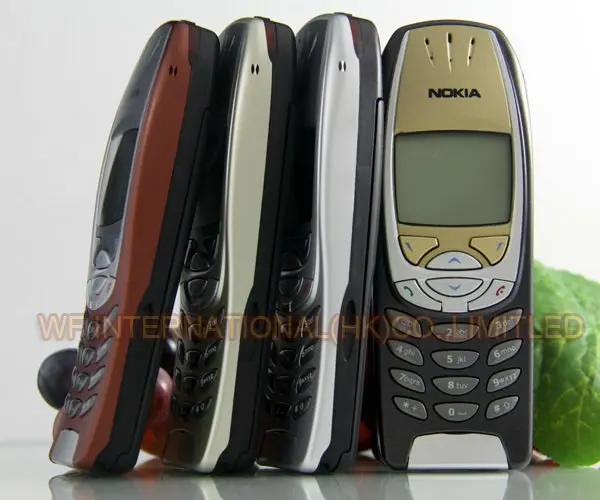 Восстановленный Мобильный телефон NOKIA 6310 разблокированный 2G двухдиапазонный с mustlti-Langues& Silver