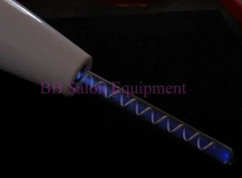 Набор 1 7 шт. Высокочастотный электрод палочка для лица Спа Уход за кожей фиолетовый оранжевый светильник луч машина