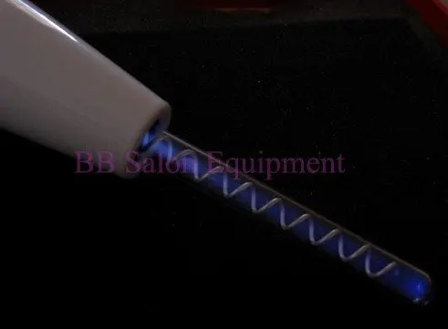 Peças de Alta Varinha para Facial Cuidados com a Pele Conjunto Frequência Eletrodo Spa Violeta Laranja Luz Ray Máquina 1 7 20 Conjunto 1 7 peças de alta frequência
