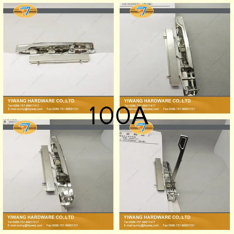 Good quality Manufacturer direct hot sales cheap files classification loose leaf binder clip folders office paper clamps