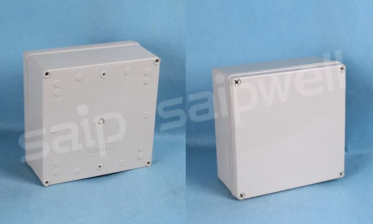 Saip IP66 Пластиковый корпус для электроники 200*200*95 DS-AG-S