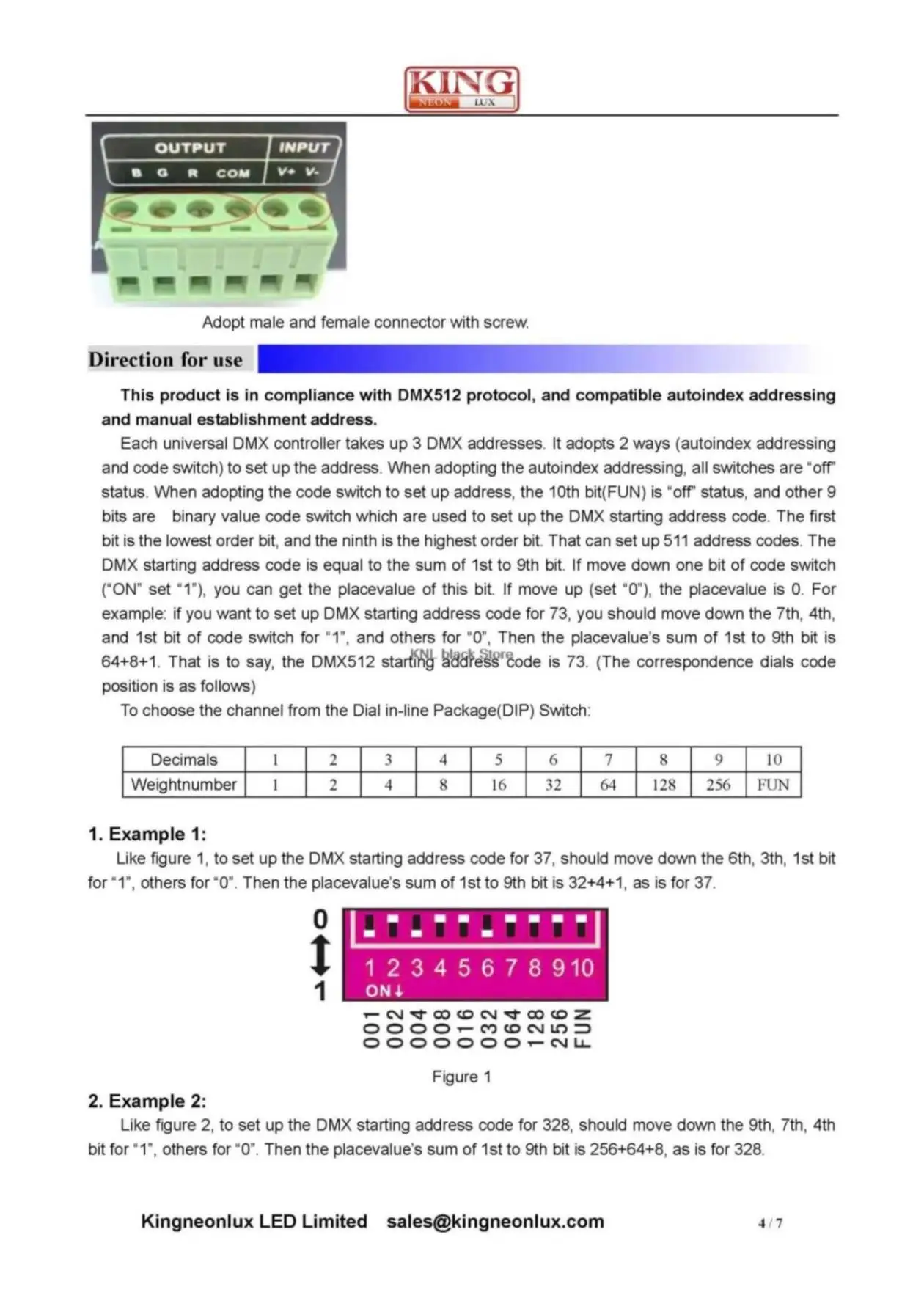 Светодиодный DMX512 декодер, DMX512 сигнала RGB светодиодный контроллер, DC12-24V 4A* 3 канала