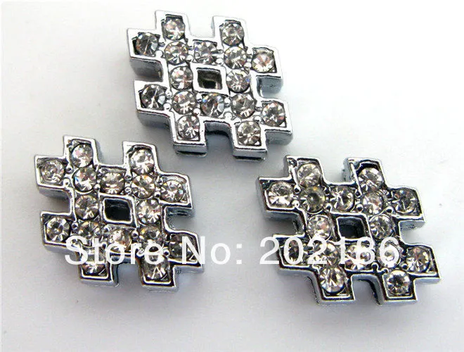 100 шт. 8 мм# слайд Талисманы DIY Интимные Аксессуары Fit 8 мм браслет