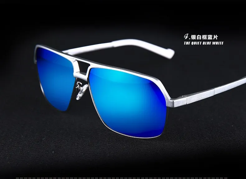 Oculos Masculino = clara Vida = на заказ близорукие поляризованные солнцезащитные очки с минус по рецепту мужские цветные линзы Al-mg-1-6