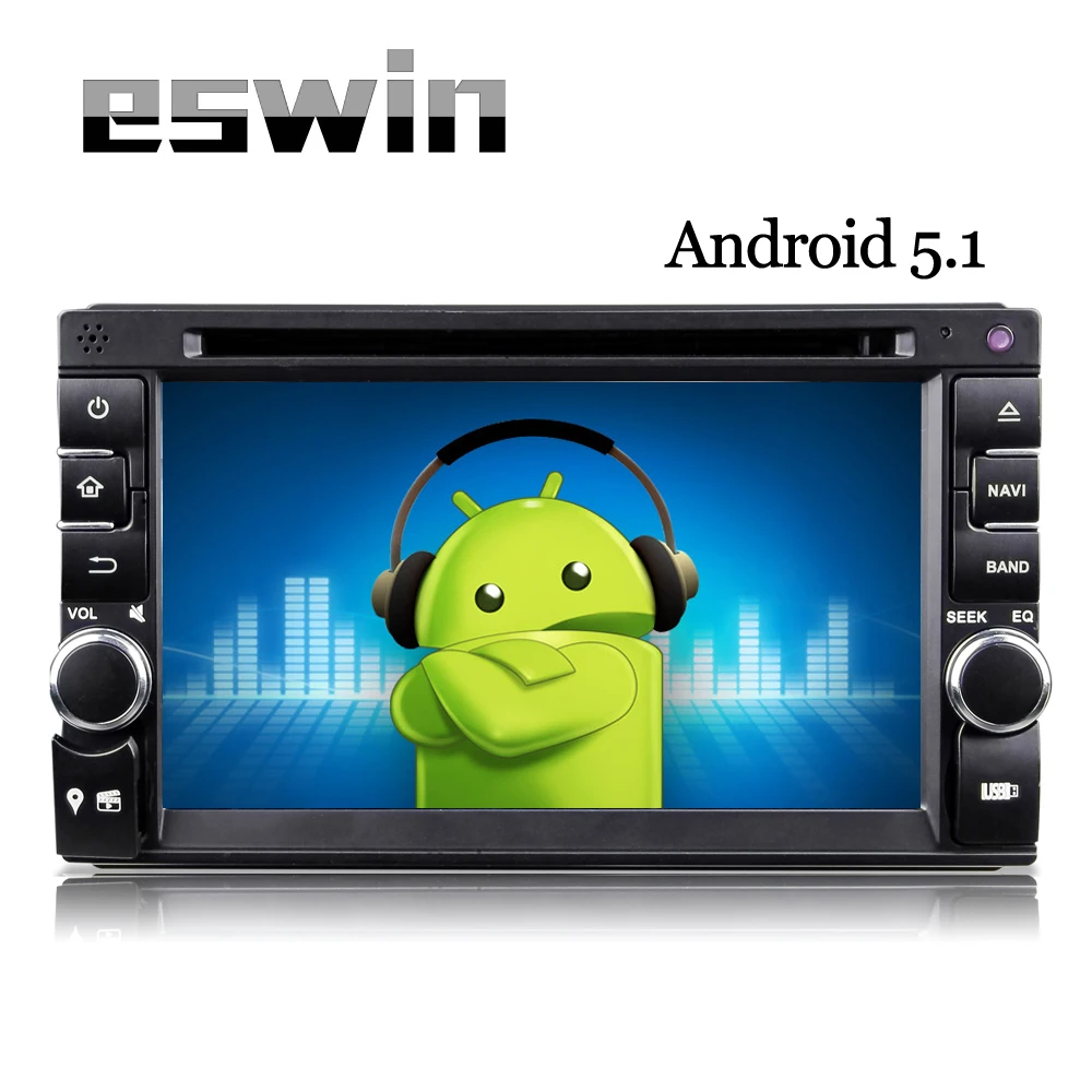  Android 5.1 QuadCore Car DVD 2din Universal Car Radio Player Double Din Stereo GPS Navigation Autoradio With Touch Screen Wifi 