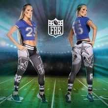 Mujer pantalones de yoga de fitness fibra leggings deporte dallas cowboys deportes medias pantalones de ejercicio de entrenamiento gimnasio ropa deportiva