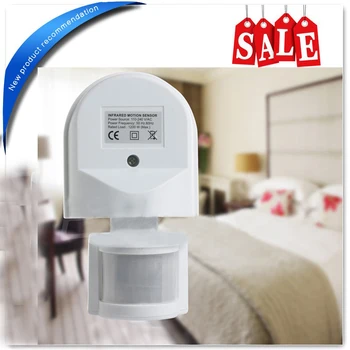 

FRee Hot Sale Outdoor Motion Sensor Wall Light Lamp LED PIR Infrared Motion RF180 Degree Switch Sensor Detector AC110V~240V