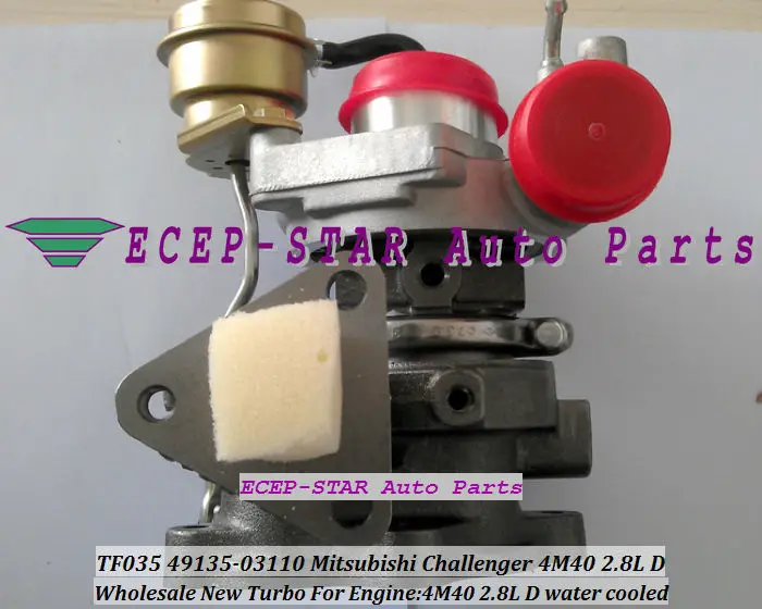 TF035 49135-03110 ME202012 MITSUBISHI CHALLANGER 4M40 2.8L D turbocharger turbo turbine (2)