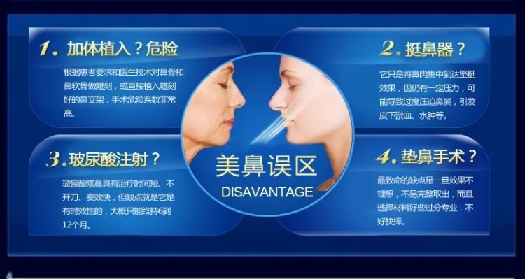 Абсолютно Новое 2013 2n увеличение носа Корректирующее средство эффективная игла крем для лица инновационный продукт