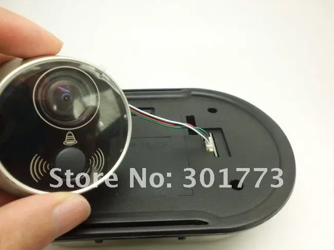 Free shipping digital door viewer with doorbell and do not disturb function