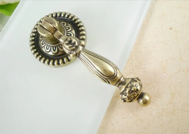 Cabinet Hardware Antique Brass Pocomo Knob Handle Knobs ( L:66MM D Cabinet Hardware Antique Brass Pocomo Knob Handle Knobs ( L:66MM D:28MM)-in Cabinet Pulls from Home Improvement on Aliexpress.com | Alibaba Group - Cabinet Hardware Antique Brass Pocomo Knob Handle Knobs ( L:66MM D
