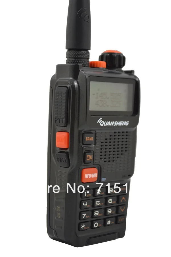 Новинка 2013 Quansheng TG-K4AT(UV) двухдиапазонный двухсторонний радиоприемник 5W 128CH FM портативный двухсторонний CB ham радио quansheng walkie talkie