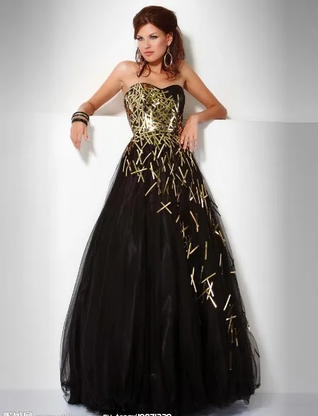 Дизайн vestido de festa Formales сексуальные элегантные черные длинные золотые Нарядная, для девочек вечернее платье с бисером платья для выпускного вечера