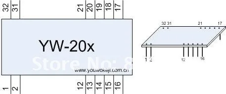 13.56 М RFID модуль/HF rfid модуль/ISO14443A/rfidReader модуль/+ 1 Антенна + 3 теги/YW201