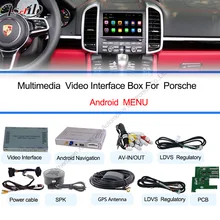 Android 4.4 Car GPS Navigation Player for Porsche 2010~2016 with 3GWifi steering wheel control Remote