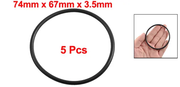 Uxcell 5 шт Черный 3,5 мм резиновое уплотнительное кольцо уплотнительная кольцевая прокладка Id. | 19 мм | 34 мм | 37 мм | 45 мм | 50 мм | 52 мм | 54 мм | 58 мм