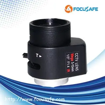 Focusafe 1/1. " крупноформатный 6 мегапиксельный варифокальный Авто Ирис 3,6-10 мм CS крепление cctv объектив