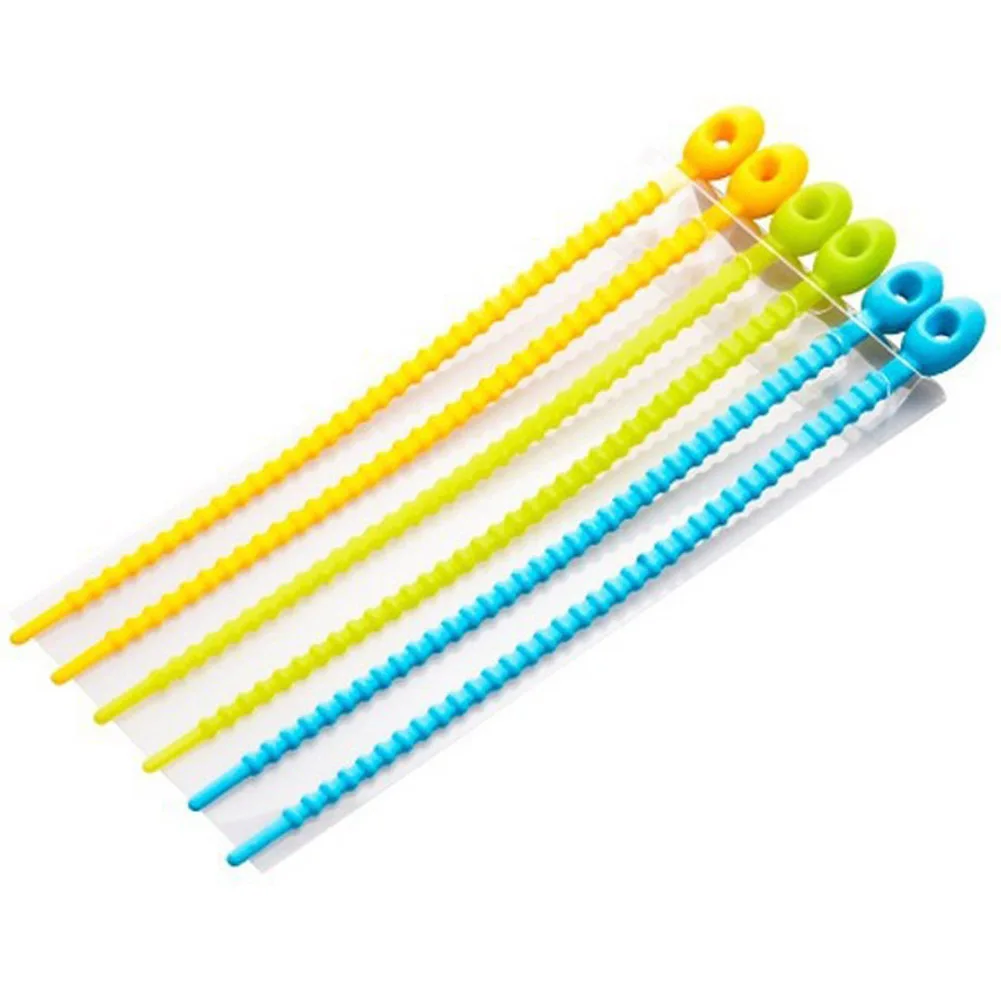 100 food grade silicone bag ties cable management zip tie twist all purpose multi use bag clip bread tie food saver - Bread Ties Color 100 food grade silicone bag ties cable management zip tie twist all purpose multi use bag clip bread tie food saver - Bread Ties Color