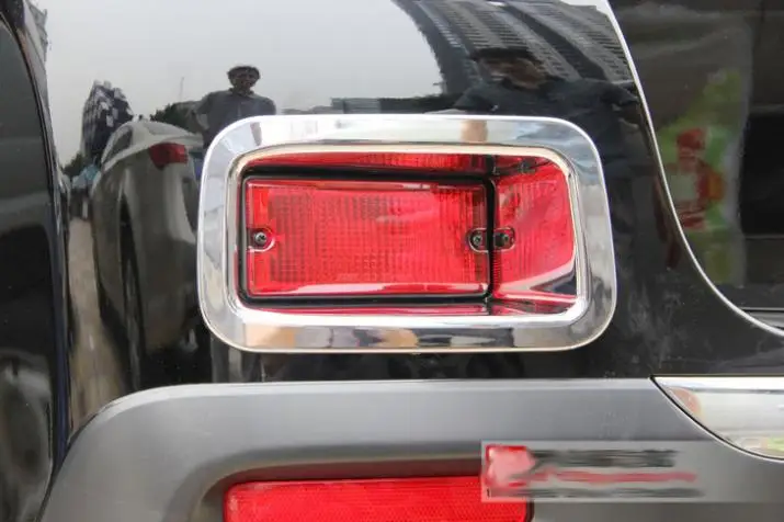 Для Toyota Highlander 2011 2012 2013 ABS хромированный задний тормозной светильник накладка лампы 1 шт