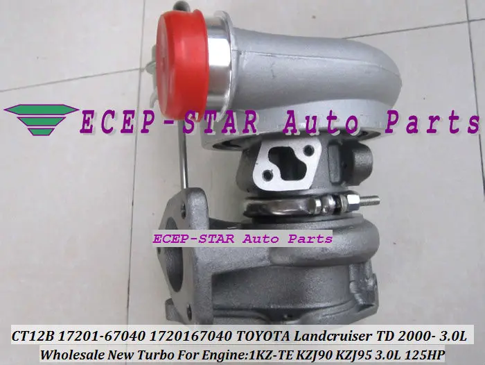CT12B 17201-67040 1720167040 Turbo Turbine Turbocharger Fit for Toyota Landcruiser TD 2000- 1KZ-TE KZJ90 KZJ95 3.0L 125HP (7)