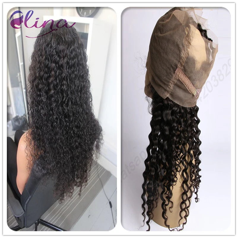 

360 Lace Frontal Closure 10A Malaysian Virgin Hair Deep Wave Lace Frontal For Black Women Lace Frontals Closure With Baby Hair