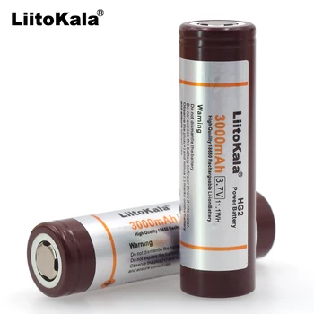 

Liitokala new Original for 18650HG2 3000mAh 3.6V 18650 lithium continuous discharge 20A dedicated electronic power battery