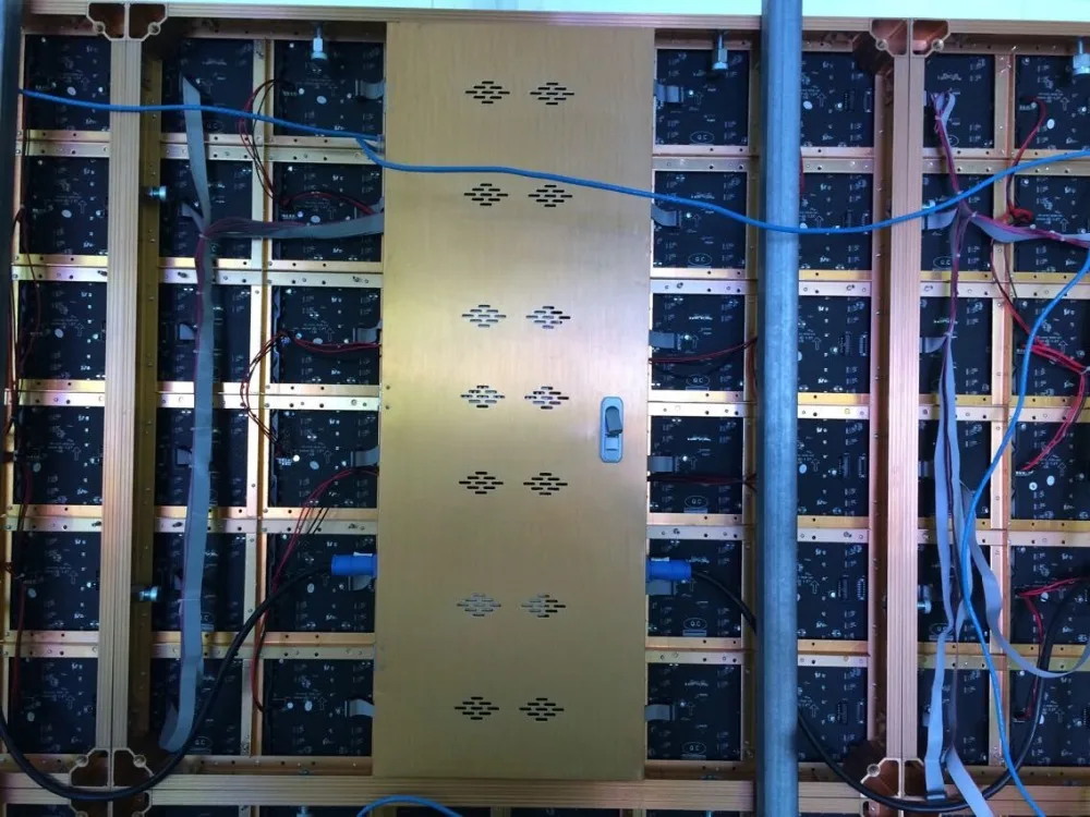 TEEHO p6 открытый полноцветный светодиодный дисплей 0,768x0,768 м наружный видеодисплей доска Kaler asyn Видео led контрольная карта