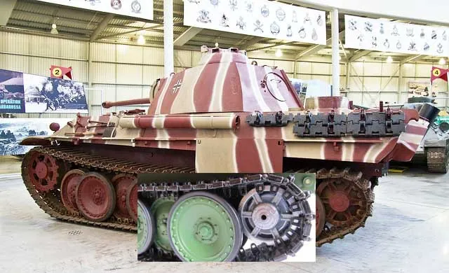 Mato металлические колеса для Heng Long 3869/79-1 1/16 1:16 RC немецкий Jagdpanther/Panther G танк, металлические детали для модернизации, детали для игрушек