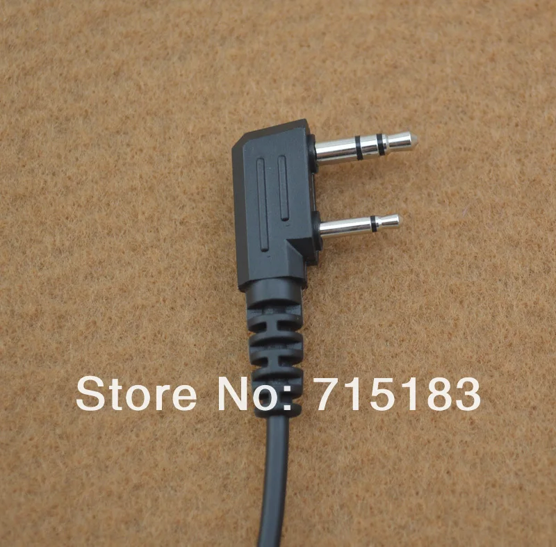 Kirisun KME-009 Air-Tube акустический наушник-микрофон с PTT для Kirisun PT5200 PT4200 PT260 PT3600 PT558 PT558S