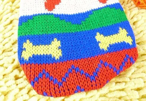 10 шт./партия акриловые свитеры для домашних животных Одежда для собак кошка одежда свитер Appreal одежда для маленьких собак ткань цвет в случайном порядке