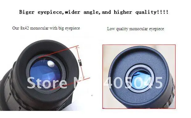 Visionking портативный монокуляр телескоп 8x42 Монокуляры Bak4 Водонепроницаемый Профессиональный телескопы с большим выбором оптики кемпинг охотничьи Монокуляры