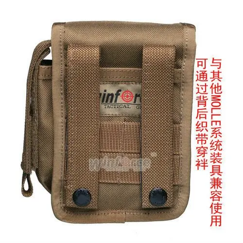 Ремень для тактического снаряжения WINFORCE/WW-02 Duty Pouch MOLLE/ CORDURA/гарантированное качество Военная и уличная поясная сумка