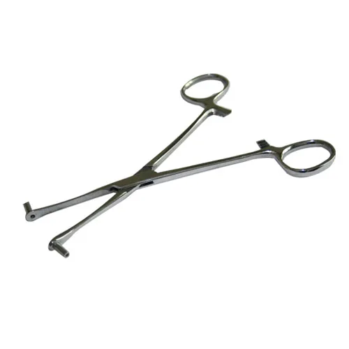 

Steel Piercing Forceps Premium Septum Forceps Body Piercing Tool 1pcs