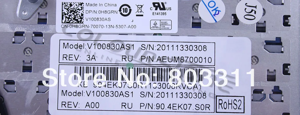 Клавиатуры для ноутбуков Dell Inspiron 14 В 14R N4010 N4020 N4030 N5030 клавиатура Русский клавиатуры