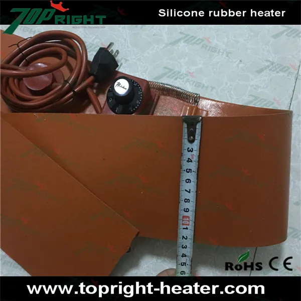 110v1000w 125*1740 мм силиконовый ремешок барабанный нагреватель масла биодизель пластиковая Металлическая бочка