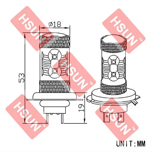 h7-50w-high-power-size