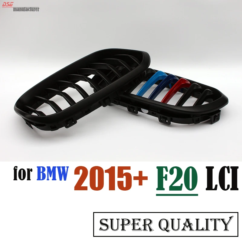 

2015 2016 F20 LCI ABS M Color Kidney Grille Grill for BMW 1 Series F20 F21 118i M135i 116d 120i 120d Urban Line Replacement Part