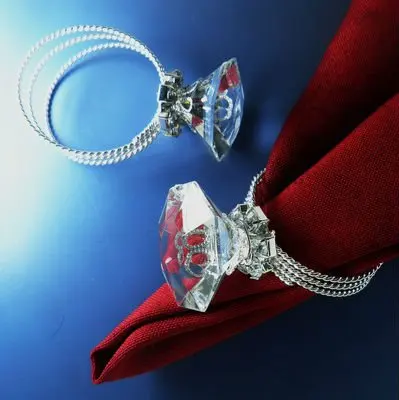 Продано на Aliexpress кольцо для свадебных салфеток