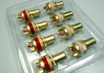

Free Shipping!!! 5pcs Production of high-grade plated 24k / Golden Sands true / RCA socket module sensor / Electronic Component
