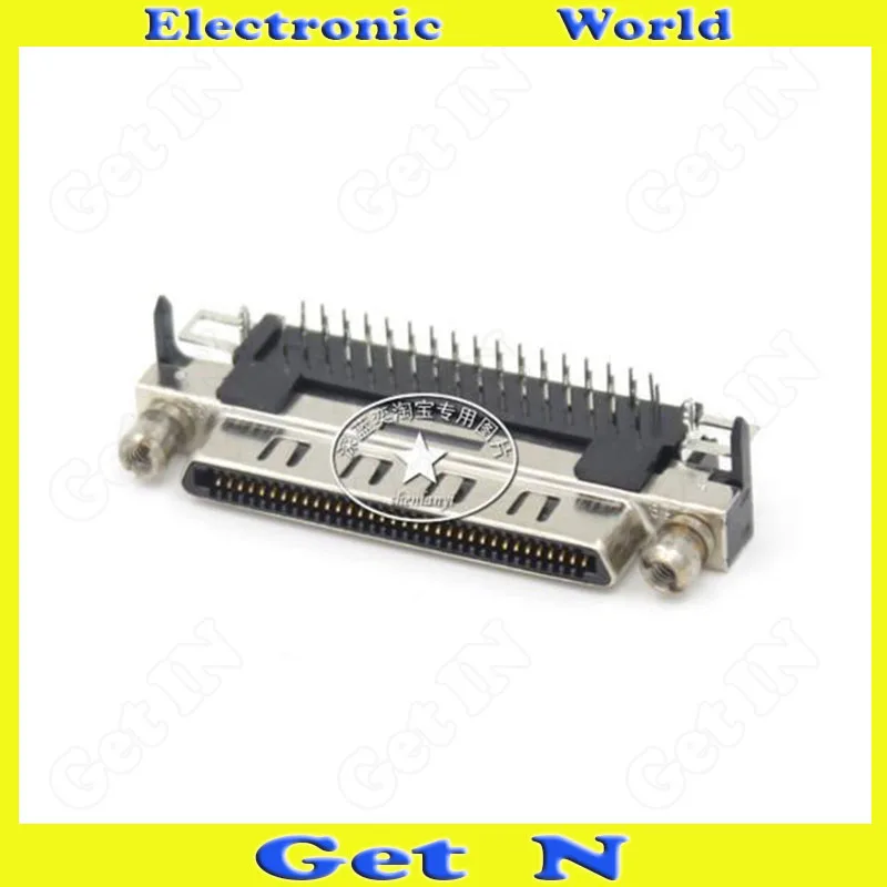 1 шт. HMCR68FS-90 плата SCSI женский конец интерфейс 0,8 интервал VHDCI68 ядро PCB Pin V68 Женский адаптер