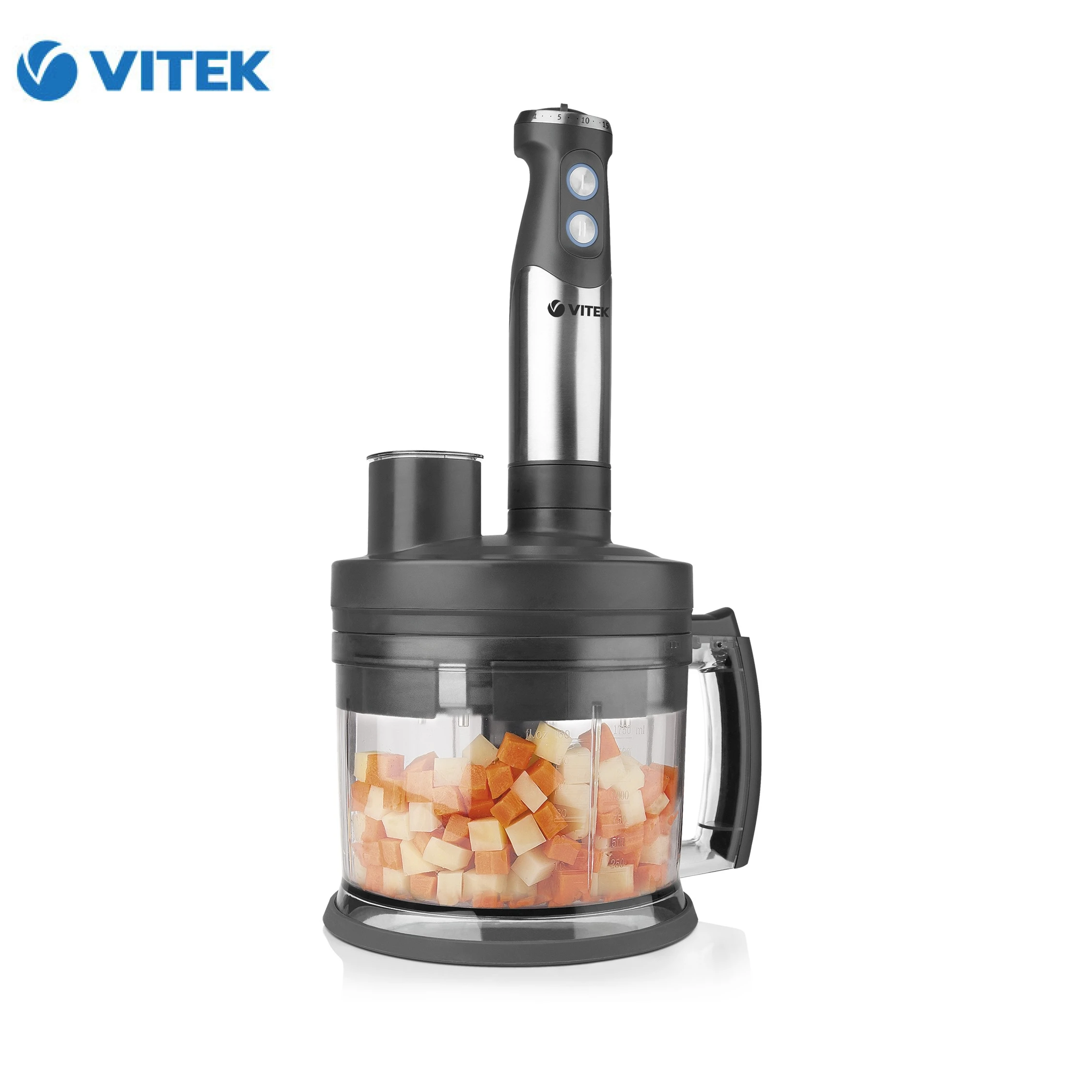 Immersion blender VITEK VT 3404 (BK) (1000 W, 20 speeds, bowl 1,75 l